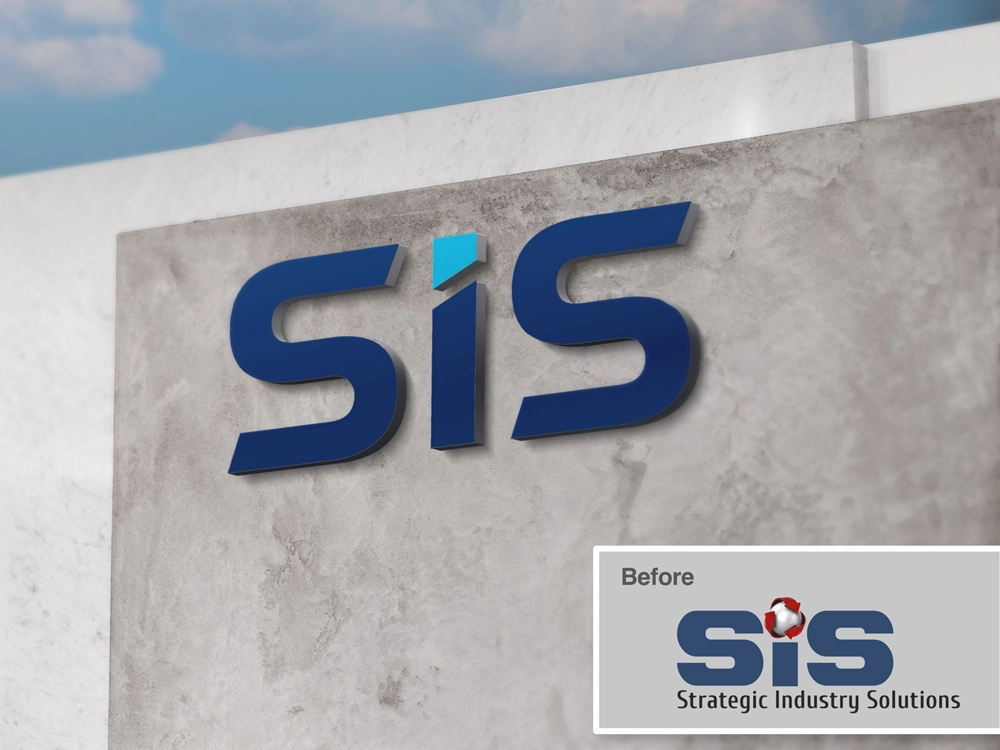 an image of a logo on a building